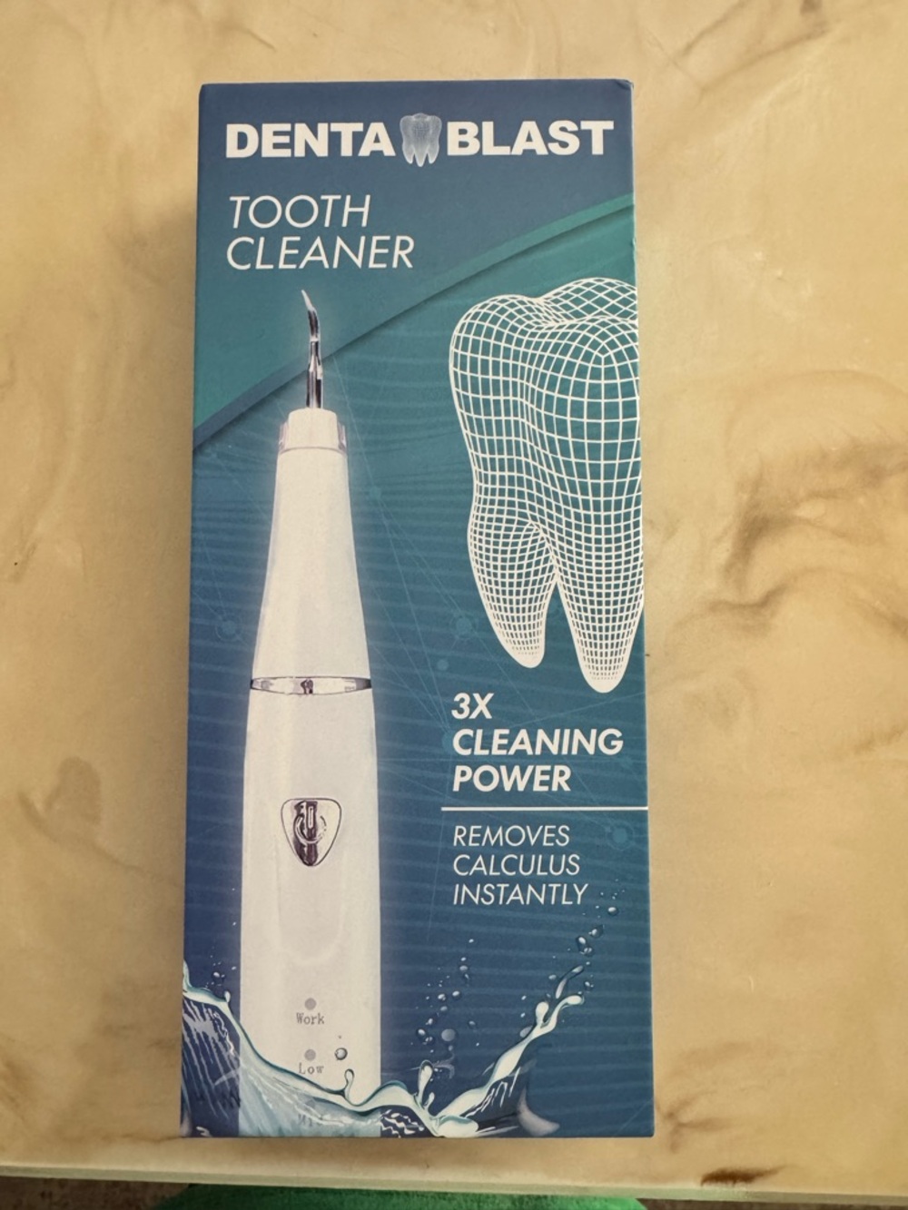 White Tooth Cleaner - Powerful Plaque Remover